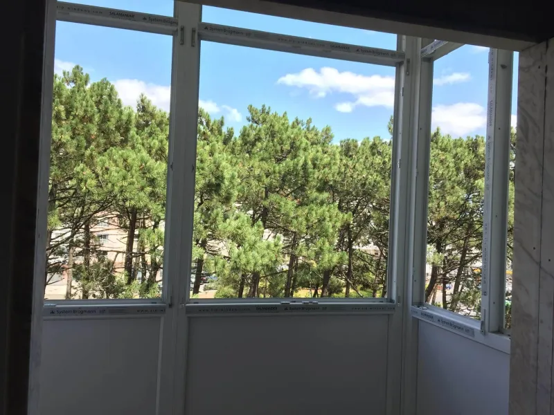 Marquise com vista para o pinhal