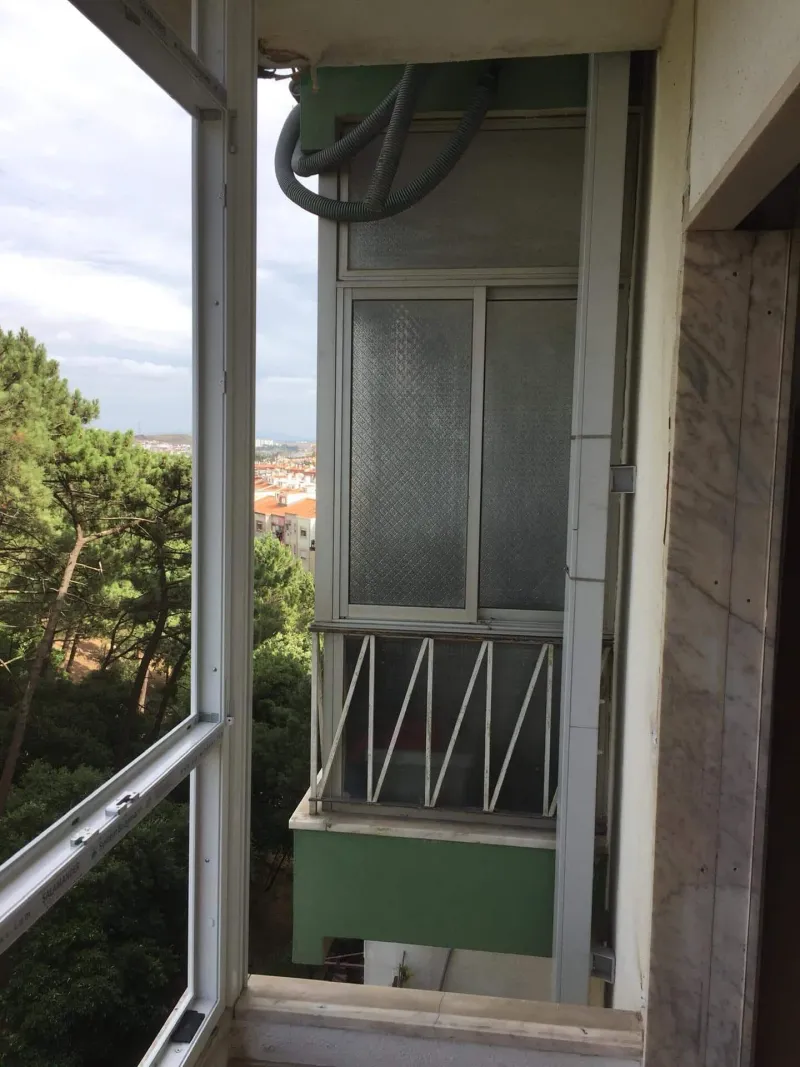Marquise com vista para o pinhal